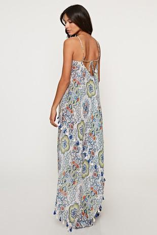 Floral Print Cover-up - Southern Sassy Boutique