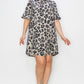 Animal Print Dress - Southern Sassy Boutique