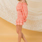 Floral Print Peasant Dress - Southern Sassy Boutique