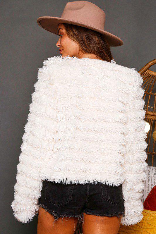 Faux Fur Jacket - Southern Sassy Boutique