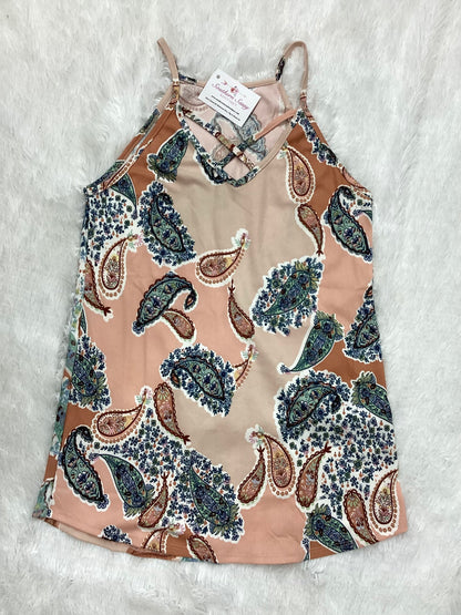 Paisley Print Tank Top