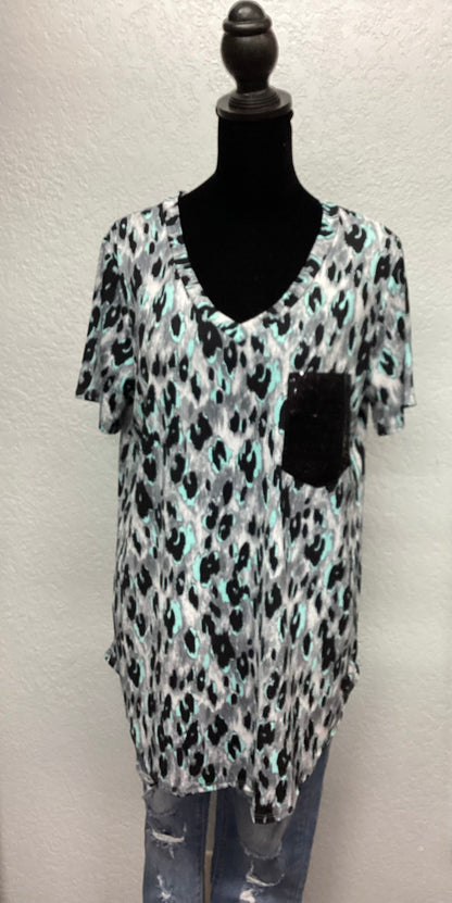 Animal Print Top