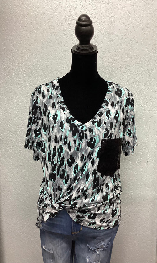 Animal Print Top