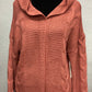 Cable Pattern Hooded Sweater