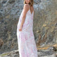 Floral Print Maxi Dress - Southern Sassy Boutique