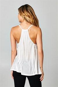 Embroidered Tank Top - Southern Sassy Boutique