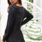 Distressed Thermal Knit Top - Southern Sassy Boutique