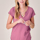 Textured Soft Terry Fabric Top - Southern Sassy Boutique