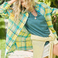 Image: Textured Soft Terry Fabric Top Deep Emerald | Southern Sassy Boutique