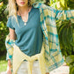 Textured Soft Terry Fabric Top - Southern Sassy Boutique