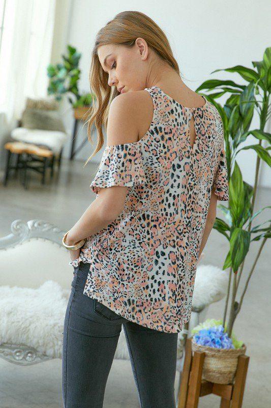 Cold Shoulder Top - Southern Sassy Boutique