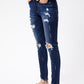 Mid Rise Distressed Super Skinny - Southern Sassy Boutique