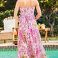 Floral Smoking Tube Top Maxi Dress - Southern Sassy Boutique