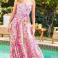 Floral Smoking Tube Top Maxi Dress - Southern Sassy Boutique