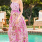Floral Smoking Tube Top Maxi Dress - Southern Sassy Boutique