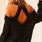 Bubble Sleeve Sweater - Southern Sassy Boutique