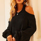 Bubble Sleeve Sweater - Southern Sassy Boutique