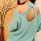 Bubble Sleeve Sweater - Southern Sassy Boutique