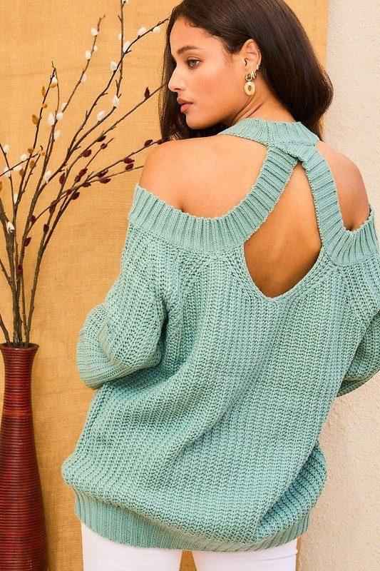 Bubble Sleeve Sweater - Southern Sassy Boutique