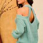 Bubble Sleeve Sweater - Southern Sassy Boutique