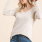 Thermo Crisscross Knit Top - Southern Sassy Boutique