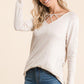Thermo Crisscross Knit Top - Southern Sassy Boutique