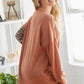 Colorblock Leopard Print Pullover Top - Southern Sassy Boutique