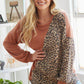 Colorblock Leopard Print Pullover Top - Southern Sassy Boutique