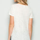 Cage Neck Short Sleeve Top - Southern Sassy Boutique