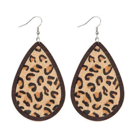 Leather Drop Earrings - Southern Sassy Boutique