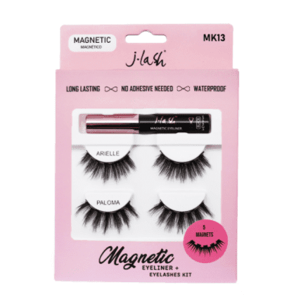 Image: Arielle & Paloma Magnetic Eyeliner and Eyelashes kit Black | Southern Sassy Boutique