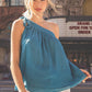 One Shoulder Bow Tie Top - Southern Sassy Boutique