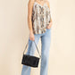 Snakeskin Animal Print Cami - Southern Sassy Boutique