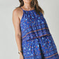 Printed Halter Romper - Southern Sassy Boutique