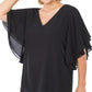 Image: Curvy Chiffon Top Black | Southern Sassy Boutique