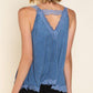 Soft Lace Trim Halter Tank Top - Southern Sassy Boutique