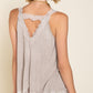 Soft Lace Trim Halter Tank Top - Southern Sassy Boutique