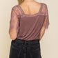 Sweetheart Confession Lace Top - Southern Sassy Boutique
