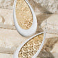 Image: Brass Filigree Teardrop Earrings Silver Gold | Southern Sassy Boutique