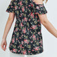 Cold Shoulder Crisscross Top - Southern Sassy Boutique