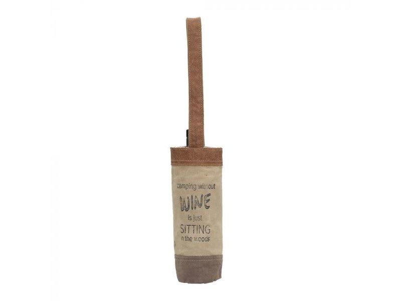 Wine Is Just Sitting Myra Wine Bag - Southern Sassy Boutique