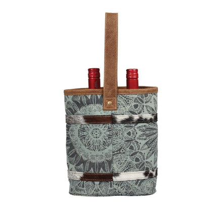 Floral Printed Myra Wine Bag - Southern Sassy Boutique