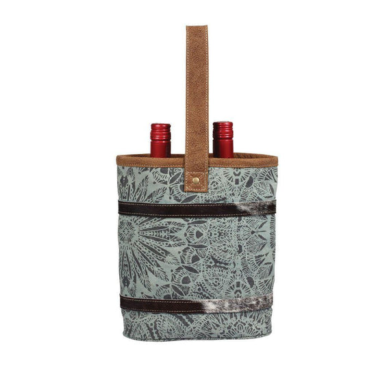 Floral Printed Myra Wine Bag - Southern Sassy Boutique