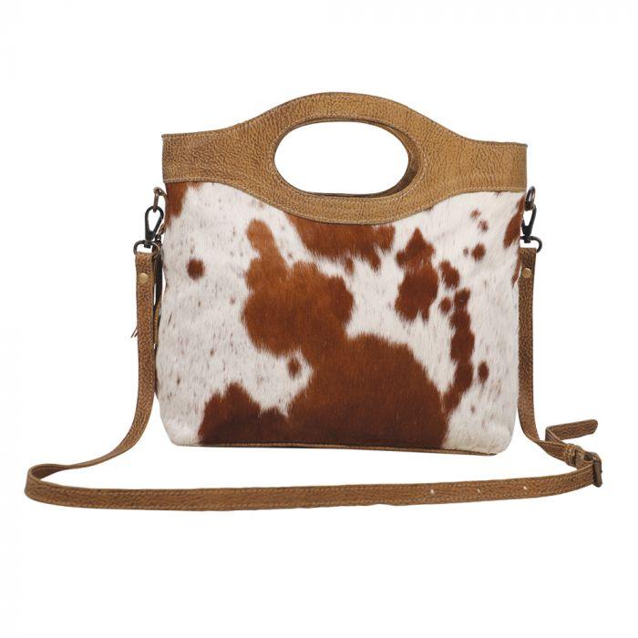 Myra Bag Cowhide Optimism Hair-On Handbag - Southern Sassy Boutique