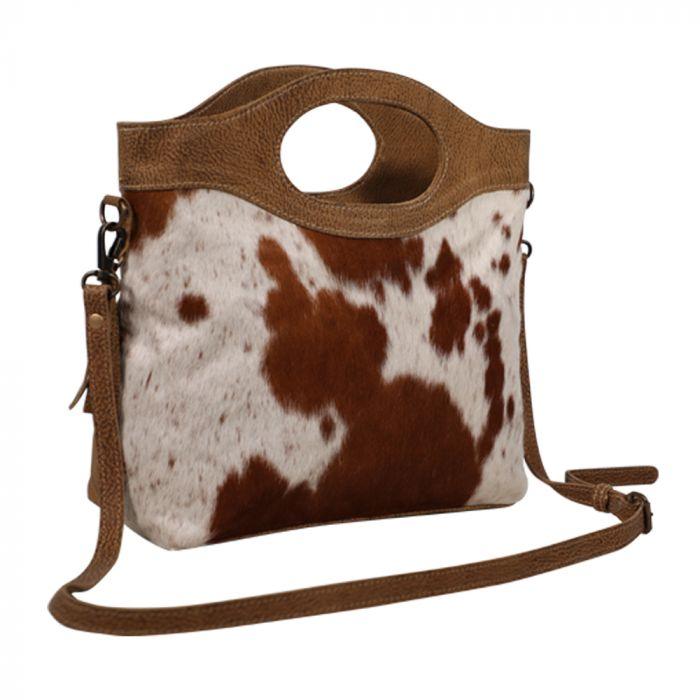 Myra Bag Cowhide Optimism Hair-On Handbag - Southern Sassy Boutique