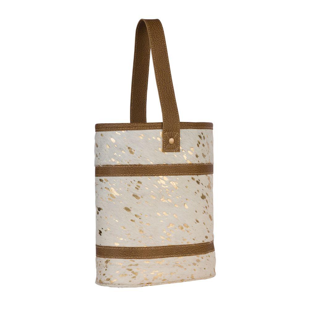 Inebriated Ivory Wine Bag - Southern Sassy Boutique