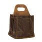 Rustic Leather Six Pack Caddy - Southern Sassy Boutique