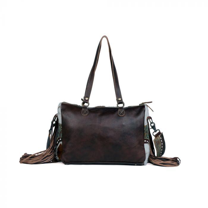 Myra Bag Dangle Wangle Leather & Hair Handbag - Southern Sassy Boutique