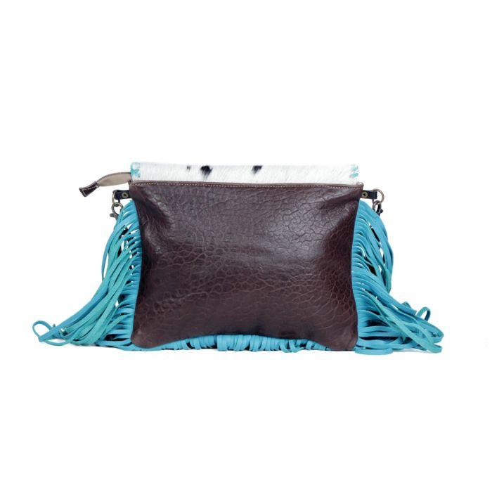 Effervescence Leather & Hair Handbag - Southern Sassy Boutique