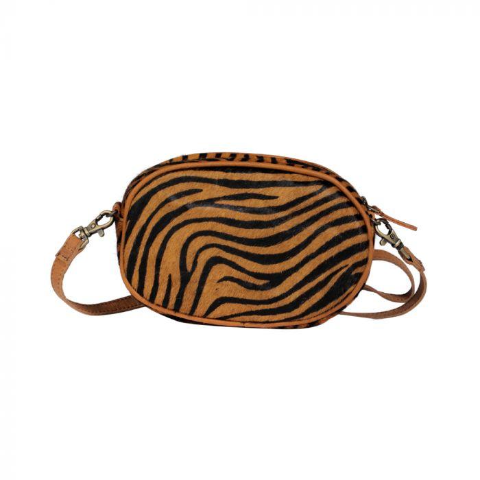 Myra Bag Streamy Tiger Stripe Sling Bag - Southern Sassy Boutique